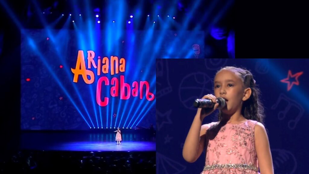 Ariana Caban from SCAN-Harbor Performing Arts Academy at the 2022 Garden of Dreams Talent Show from Radio City Music Hall
