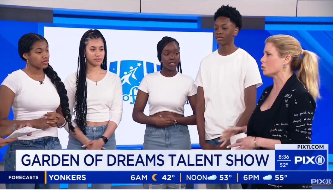 SCAN-Harbor Elite Ensemble Members interviewed before their in-studio performance on Pix11 News